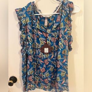 NWT Knox Rose blouse.